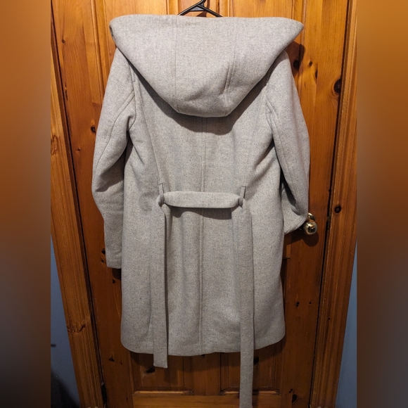 Wilfred // Hooded Wool Coat - Picture 2 of 3